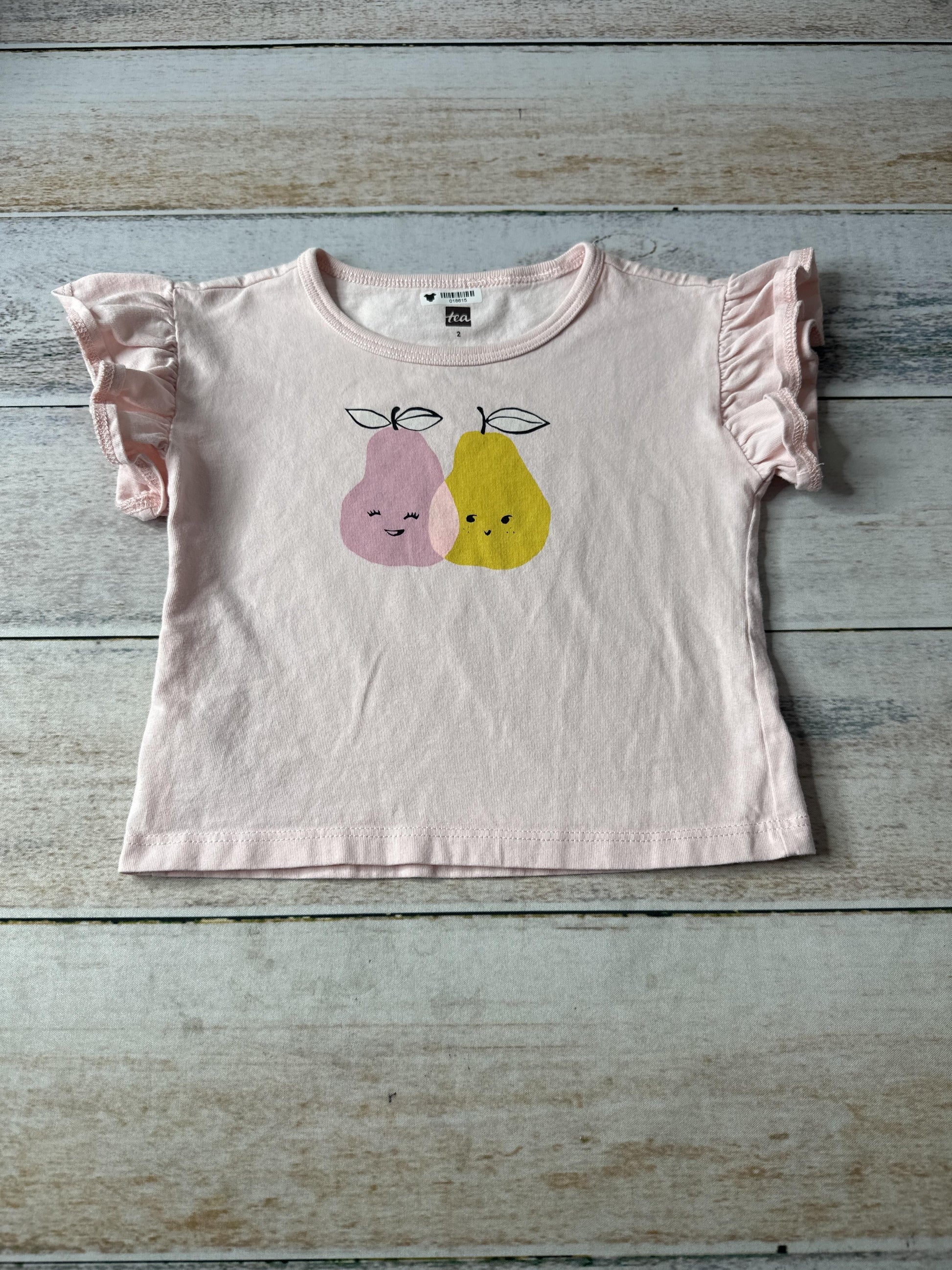 Tea Girls pink Shirt Size: 2T pink