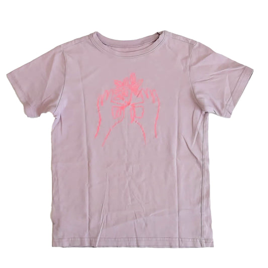 Tea Collection Girls Pink T-Shirt Size: 10 Years Pink