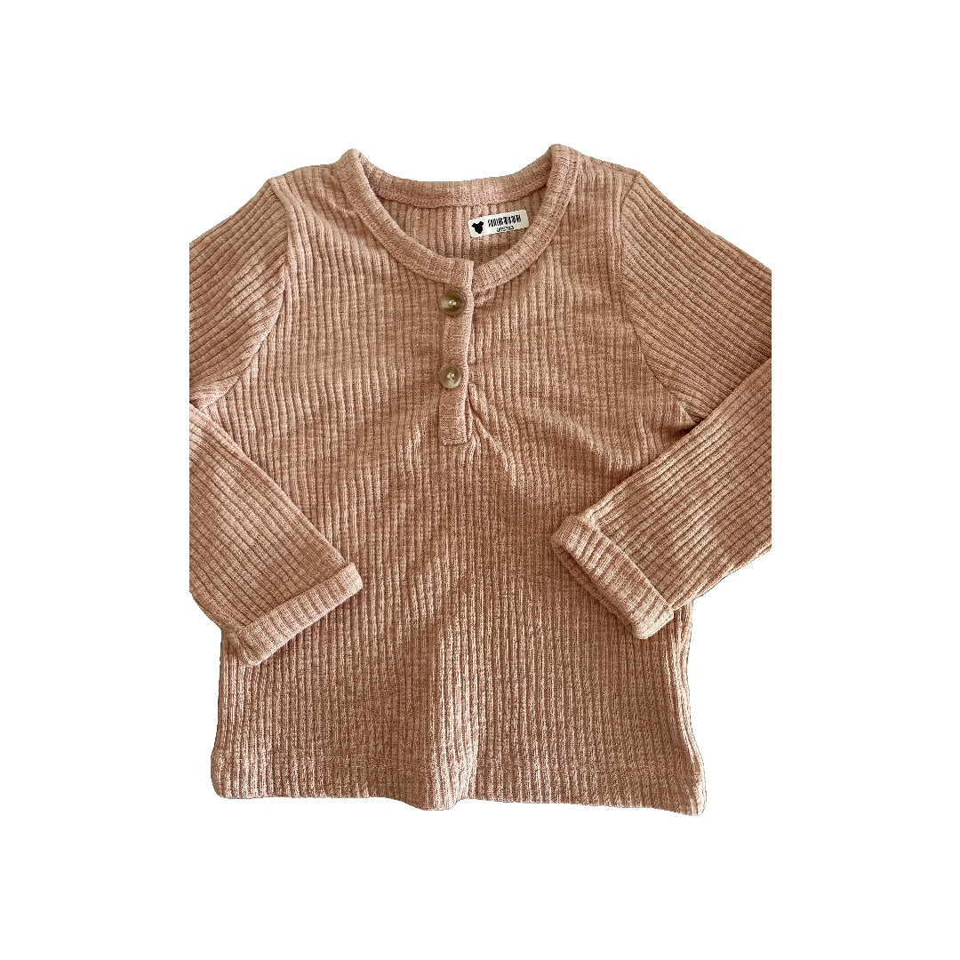 Hi Bye Girls pink Pajamas Size: 12-18 months pink