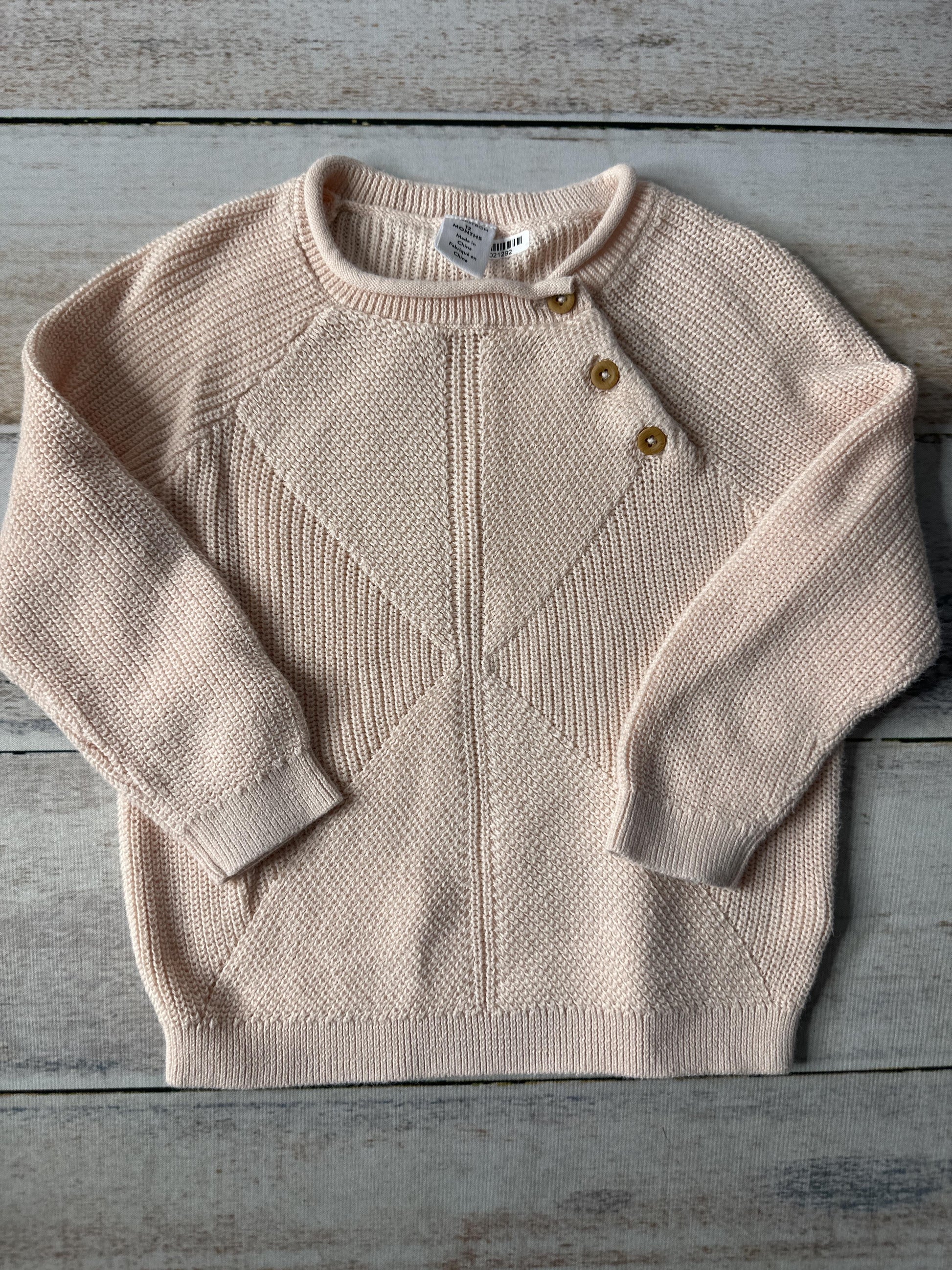 Nordstrom Girls pink Sweater Size: 12 months pink