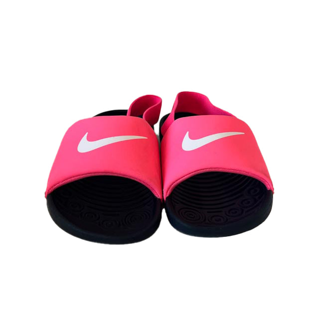 Nike Girls Pink Flip Flops Size: 7 Toddler Pink