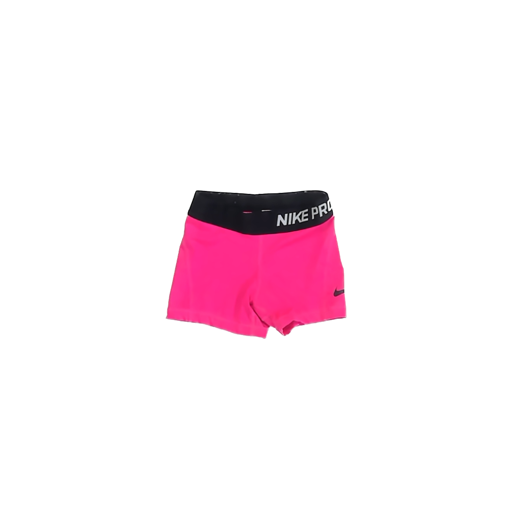 Nike Girls Pink Athletic Shorts Size: XS (7 Years) Pink