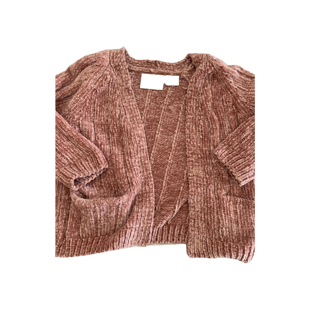 Zara Girls pink Sweater Size: 12-18 months pink