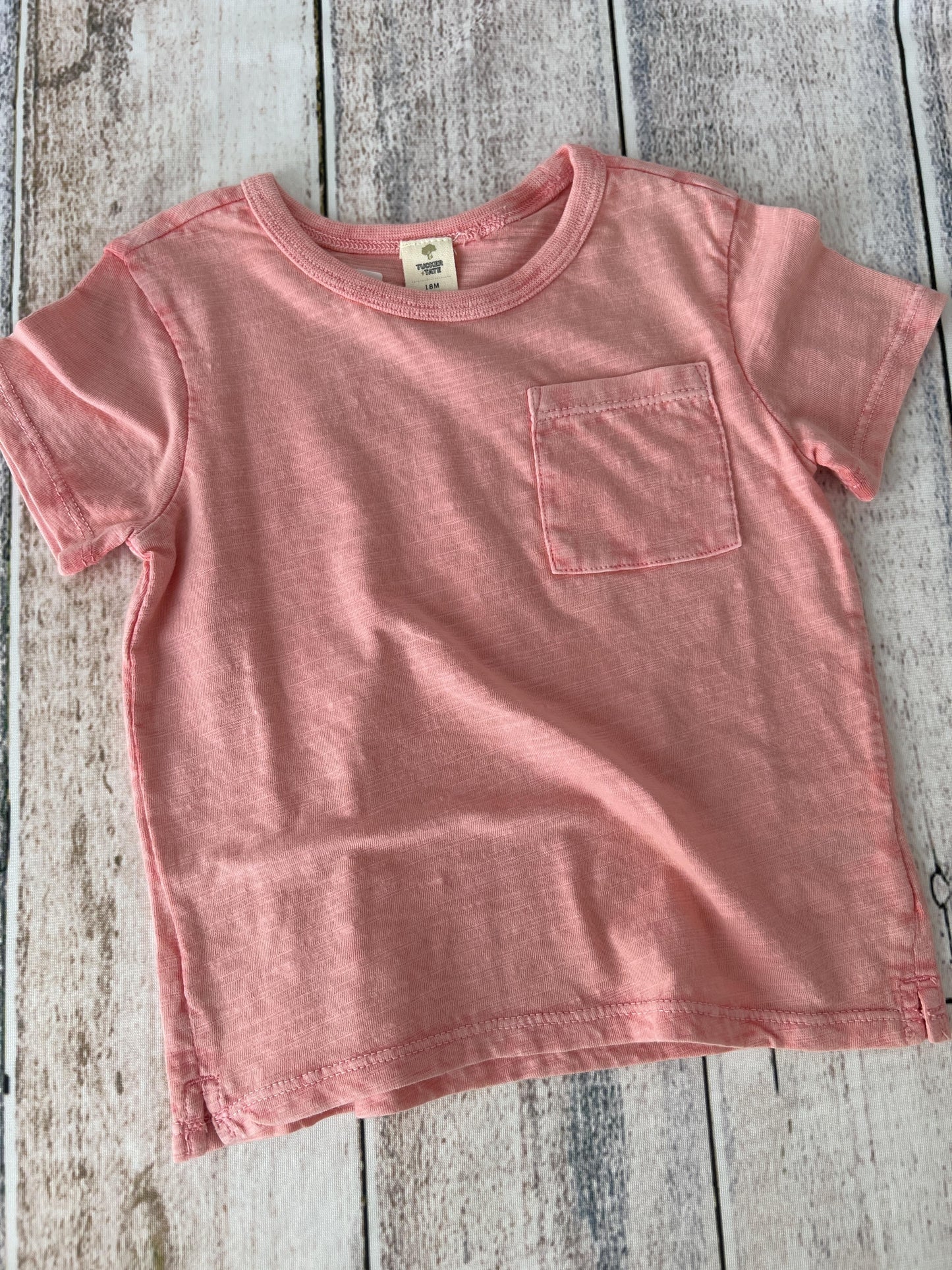 Tucker + Tate Girls pink T-Shirt Size: 18 months pink
