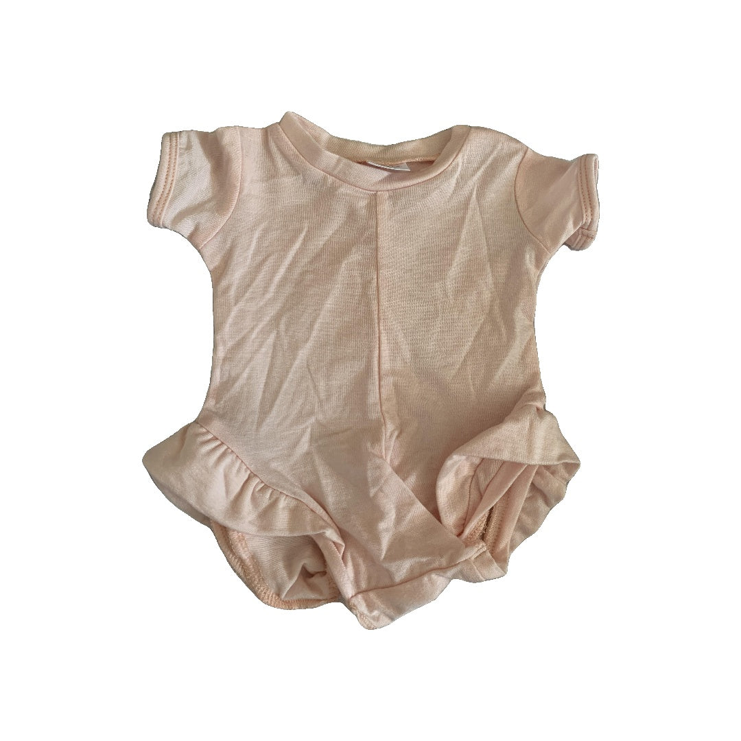 Peasy Girls pink Onesie Size: 0-3 months pink