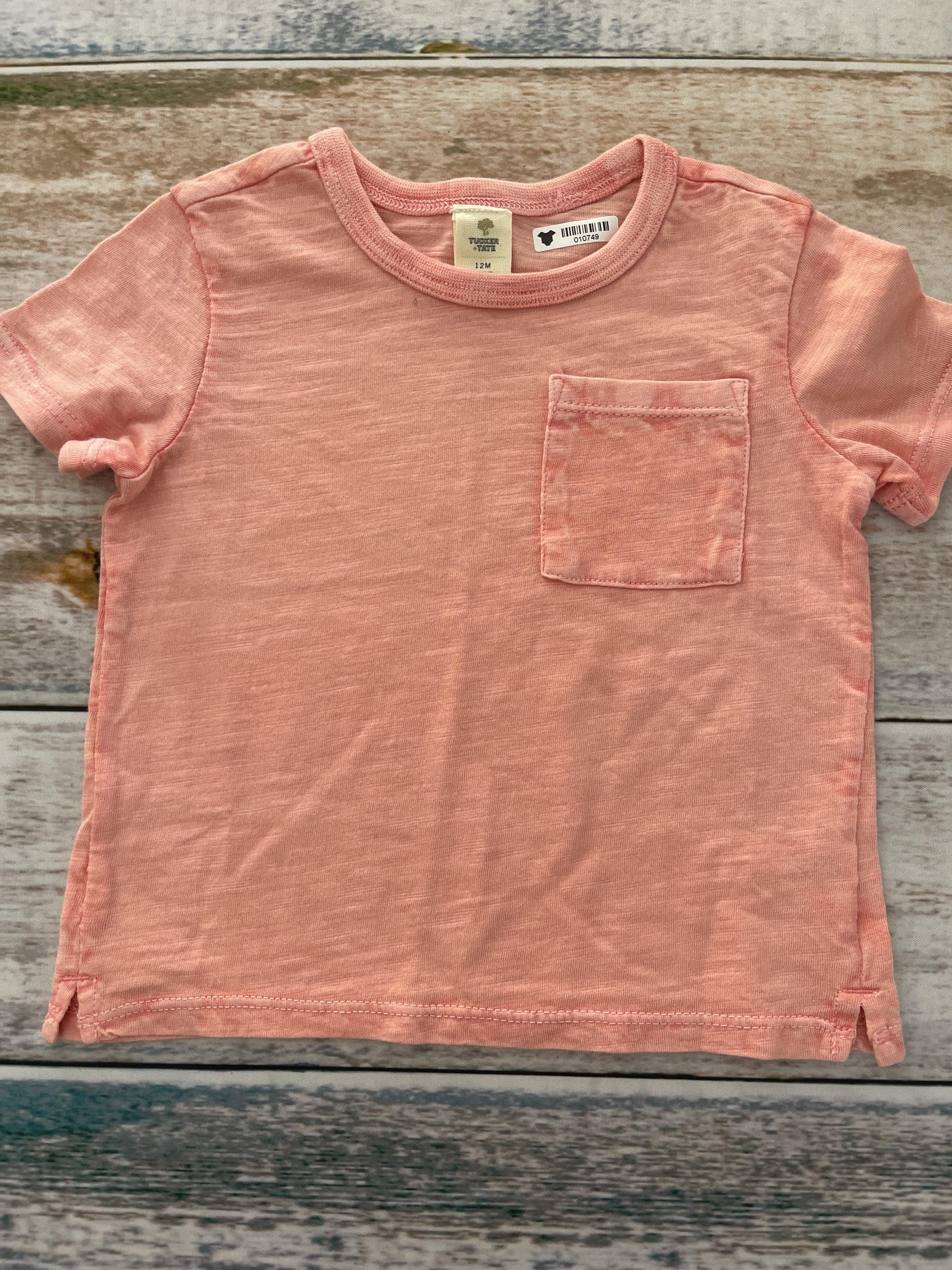 Tucker + Tate Girls pink T-Shirt Size: 12 months pink