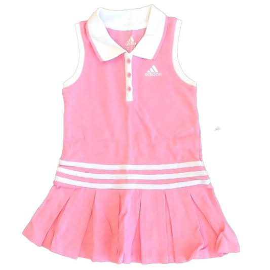 Adidas Girls Pink Dress Size: 3T Pink