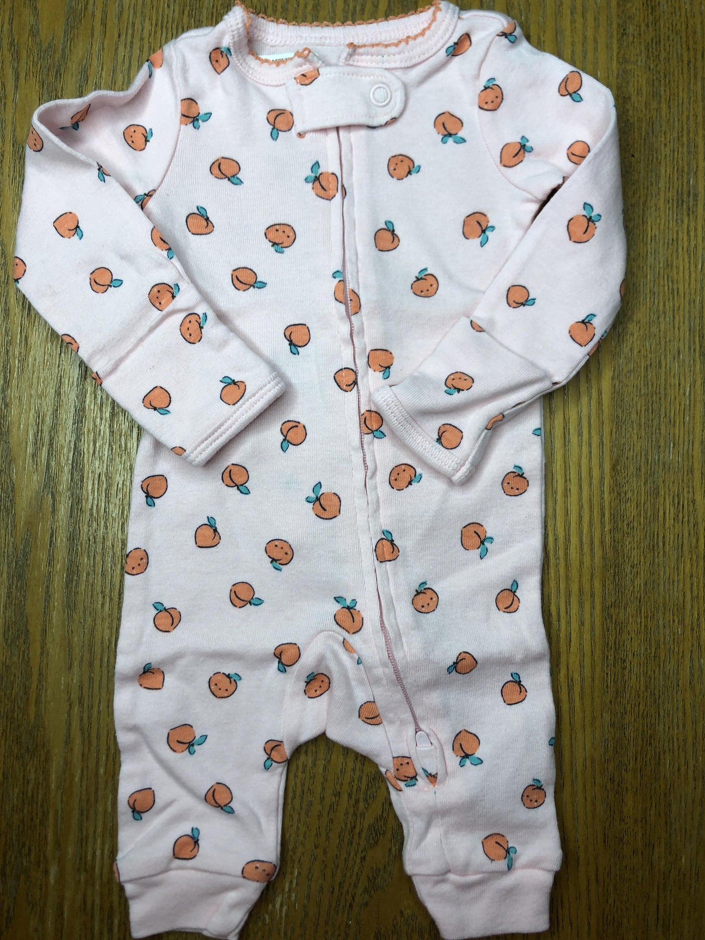 Carters Girls pink Pajamas Size: Newborn pink