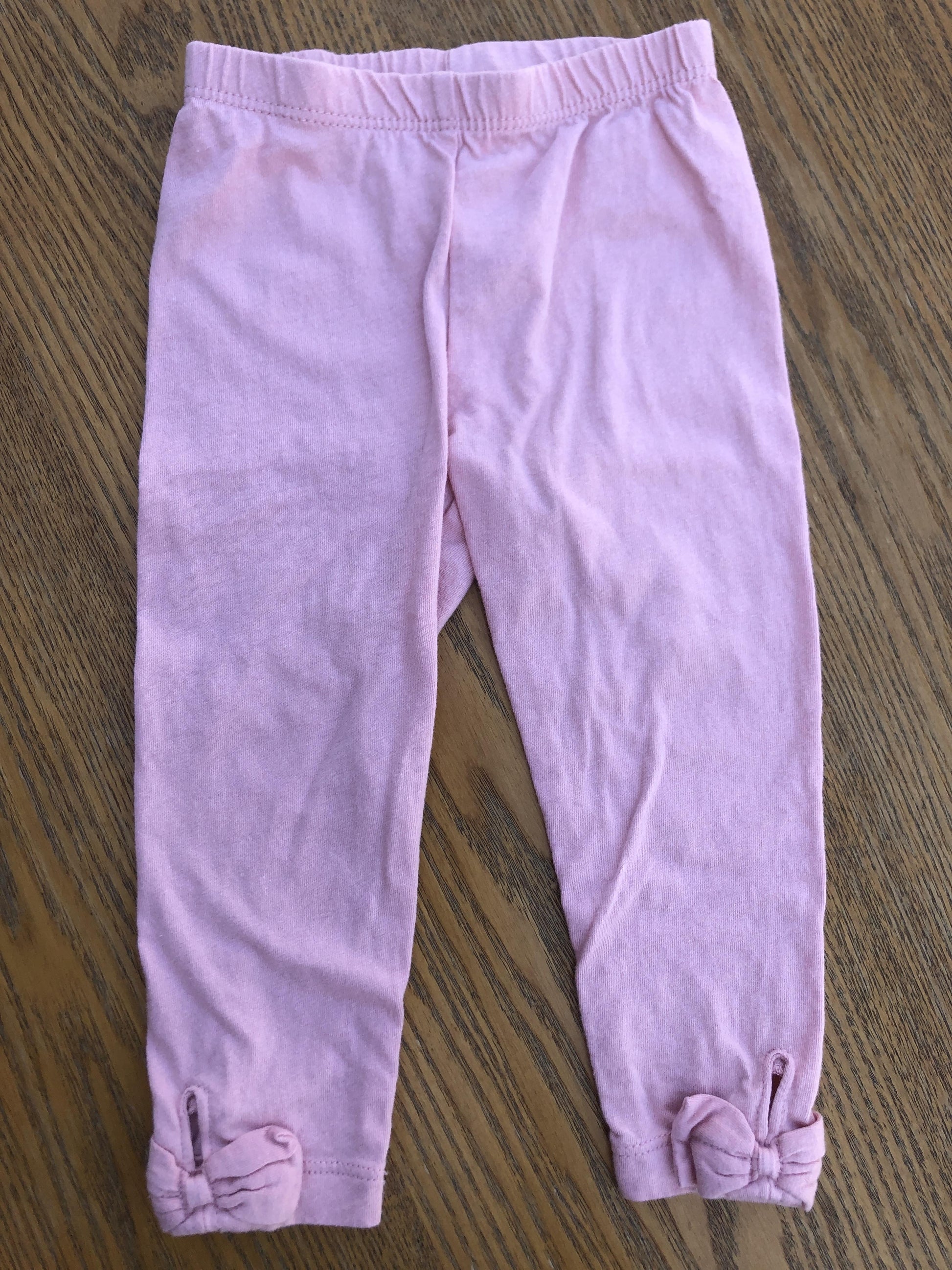 Carters Girls pink Pants Size: 12 months pink