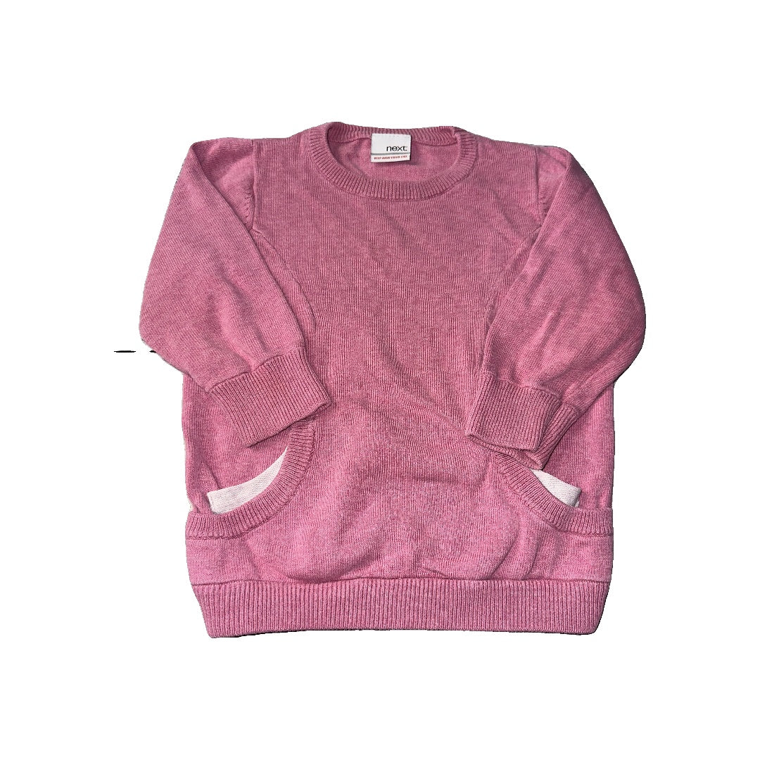 Next Girls pink Sweater Size: 2T pink
