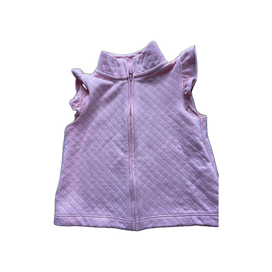 Carters Girls pink Vest Size: 12 months pink