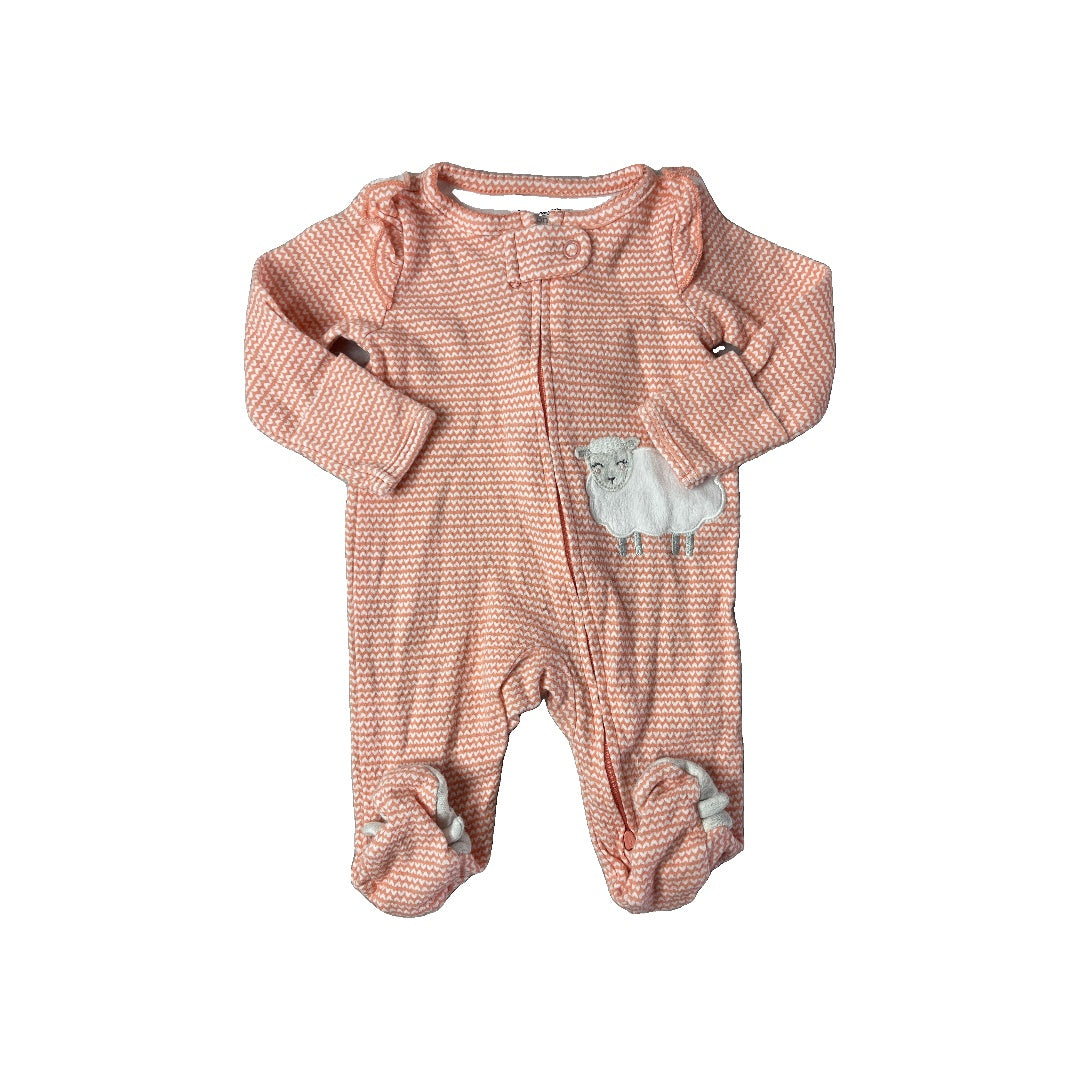 Carters Girls pink Pajamas Size: Newborn pink