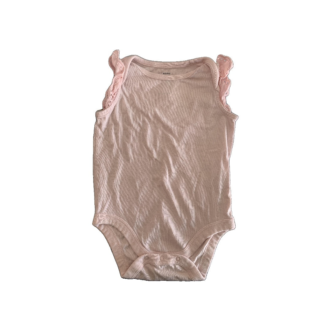 Girls pink Onesie Size: 6-12 months pink