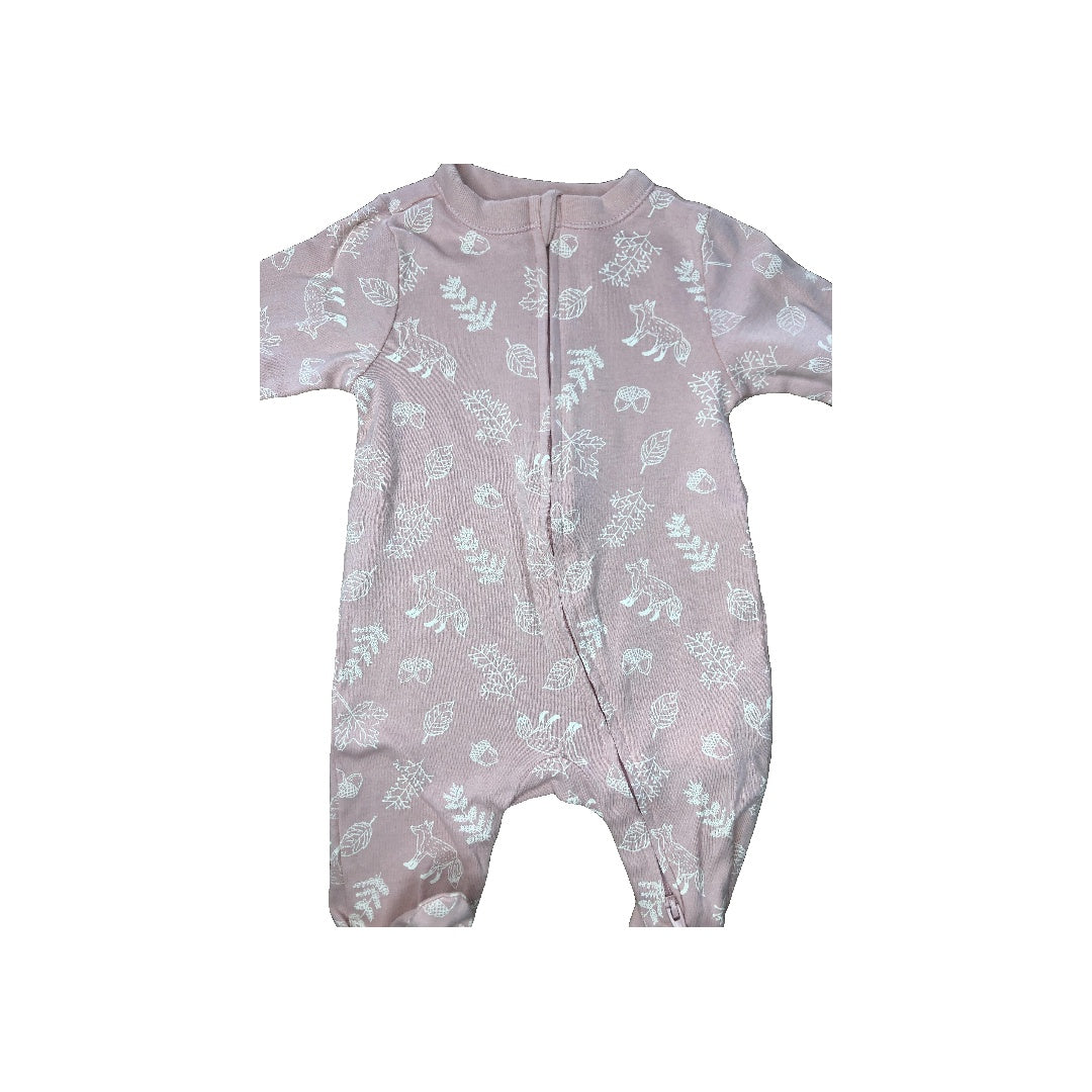 Old Navy Girls pink Pajamas Size: 0-3 months pink
