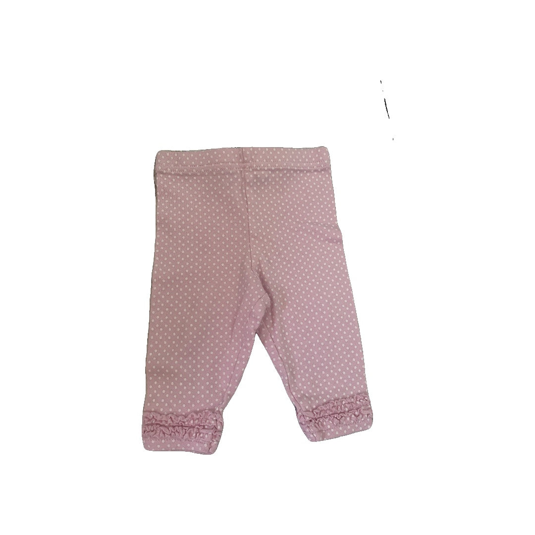 Gerber Childrenswear Girls pink Pants Size: 0-3 months pink