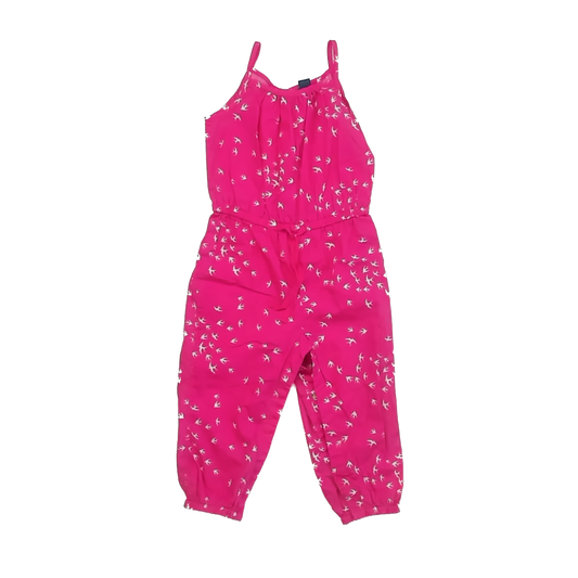 Gap Girls Pink Romper Size: 2T Pink