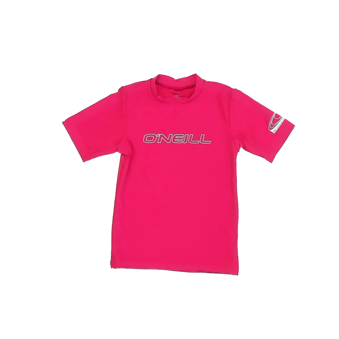 O'NEILL Girls Pink Rashguard Size: 4T Pink