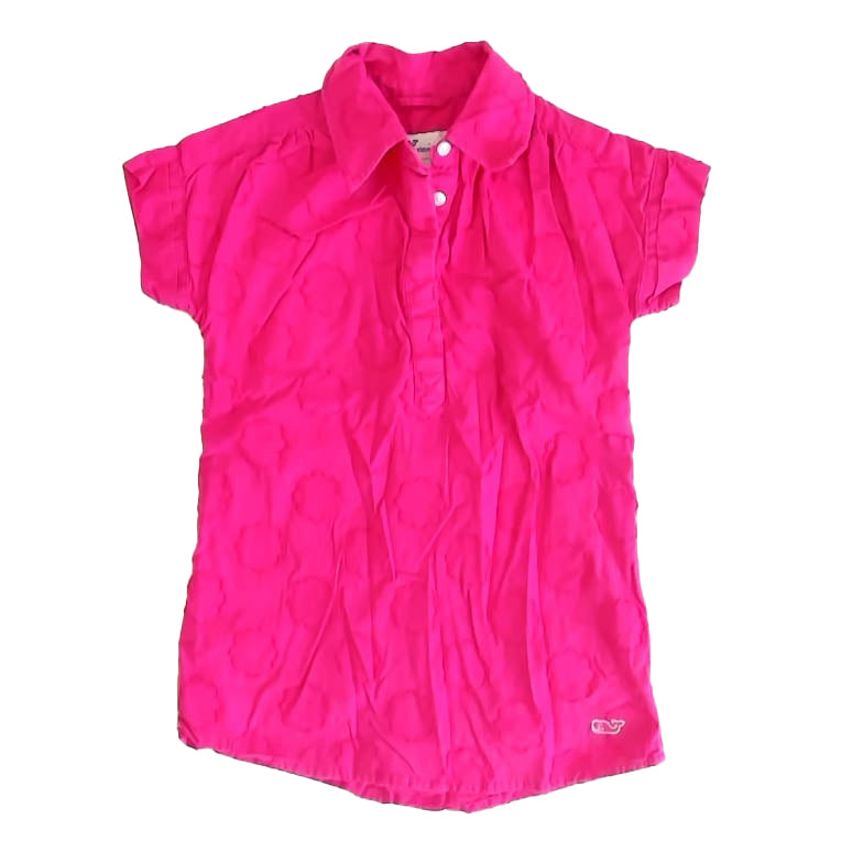 Vineyard Vines Girls Pink Dress Size: 2T Pink