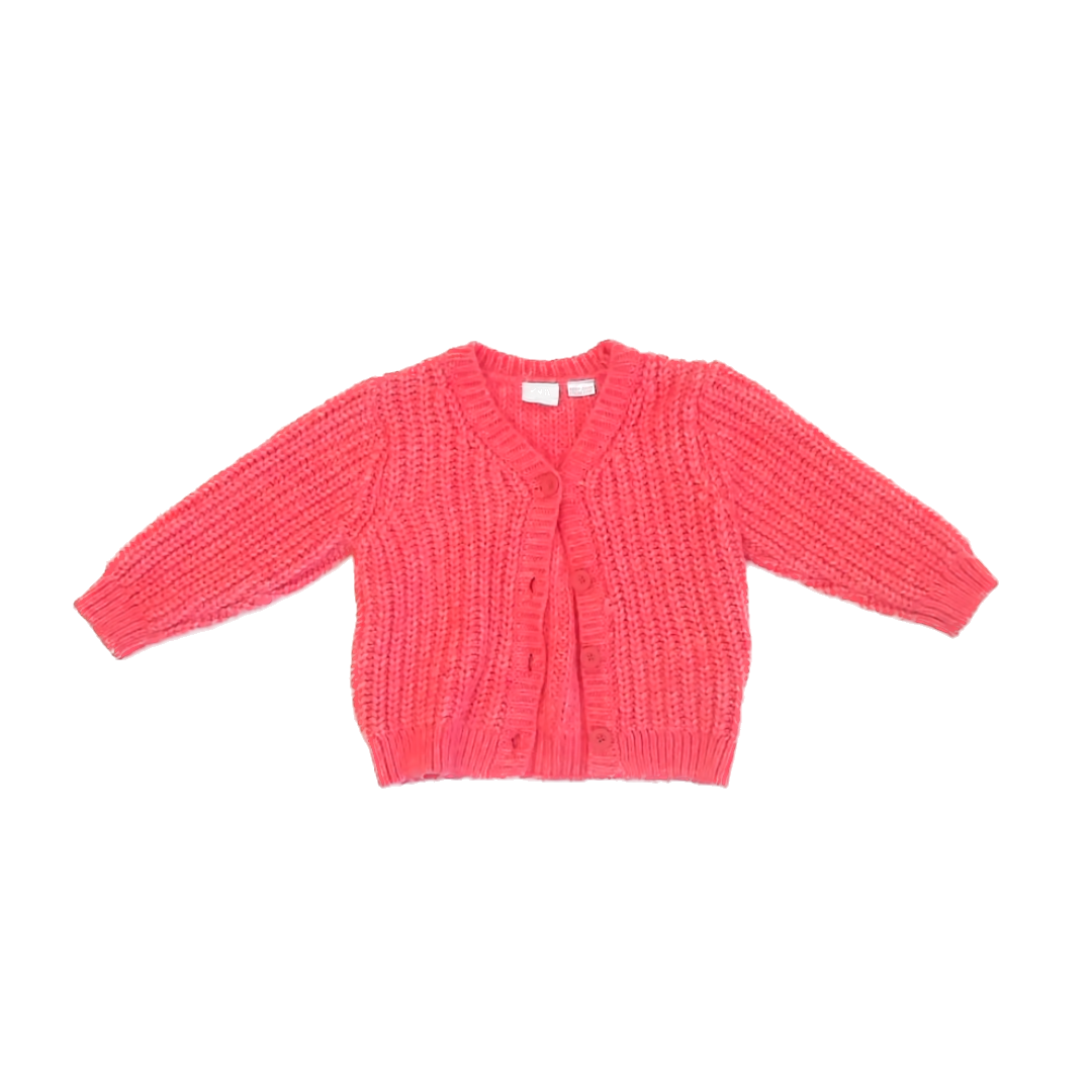 Zara Girls Pink Cardigan Size: 2-3T Pink