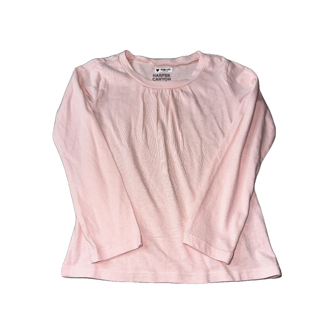 Harper Canyon Girls pink Long Sleeve T-Shirt Size: 3T pink