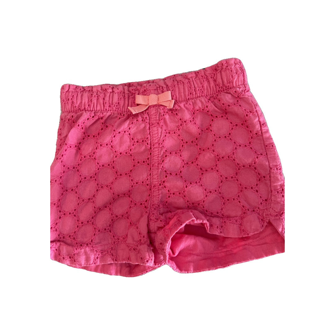 cherokee Girls pink Shorts Size: 18 months pink