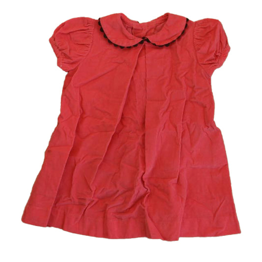 Southern Sunshine Girls Coral Dress Size: 24 Months