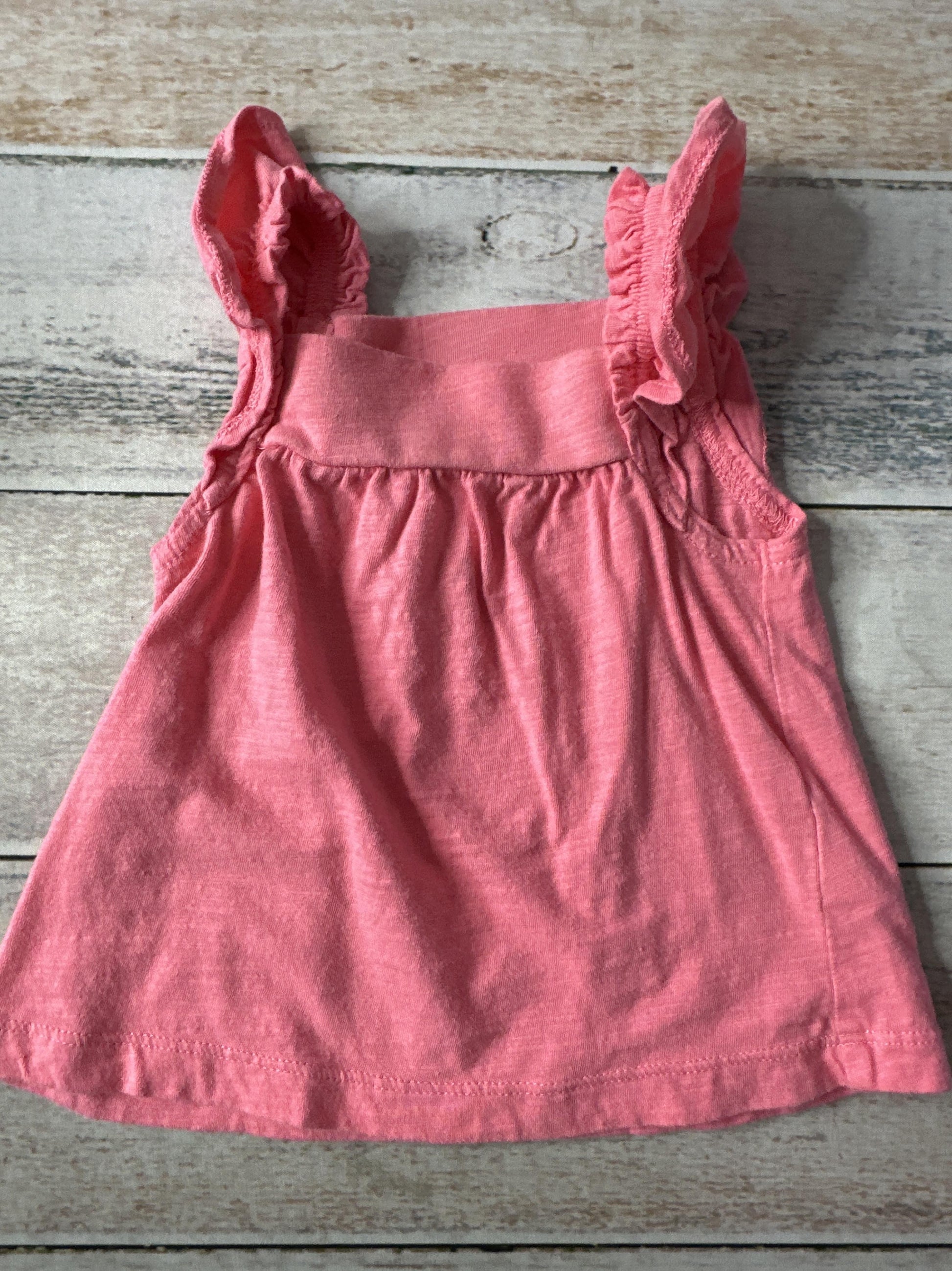 Carters Unisex pink Tank Top Size: 12 months pink