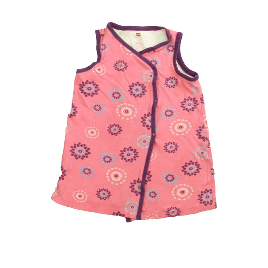 Tea Girls Pink Dress Size: 5T Pink