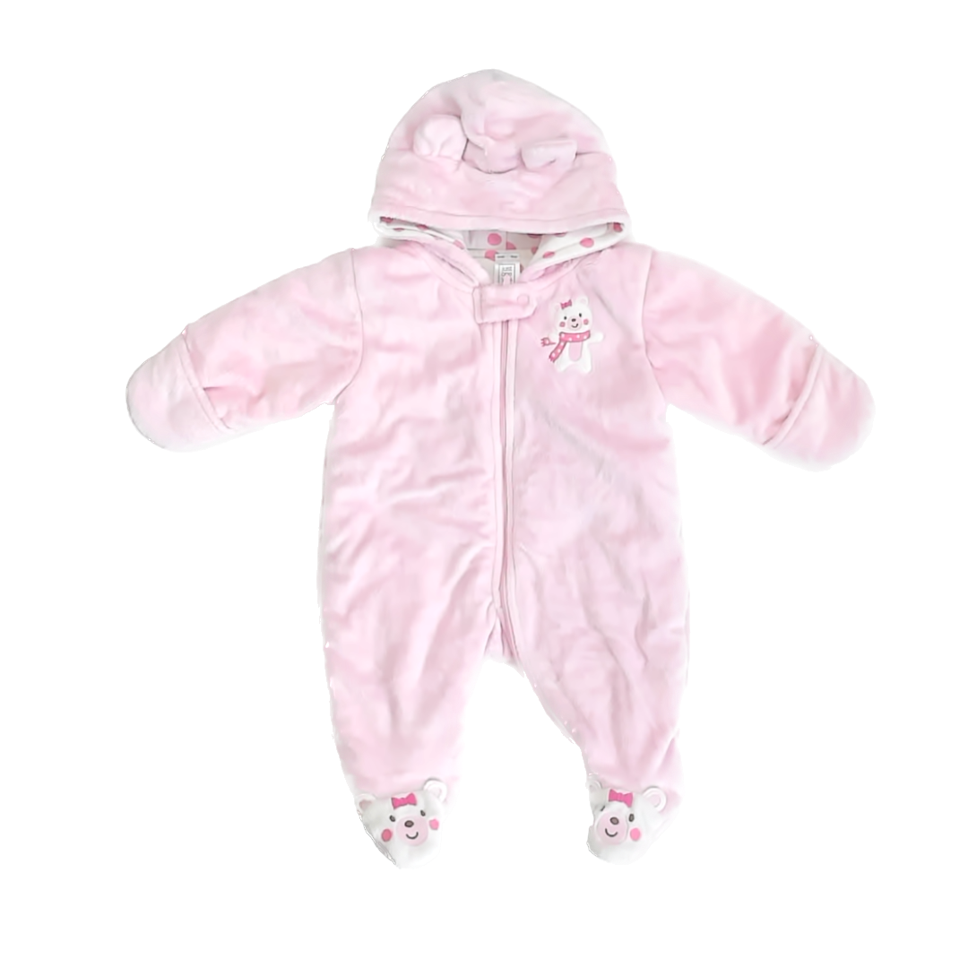 Carter''s Girls Pink Bunting Size: 0-3 Months Pink