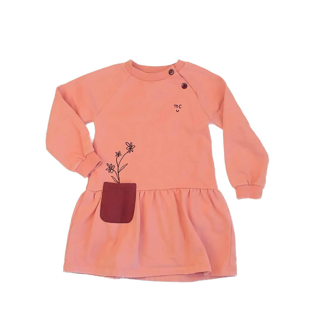 Mon Coeur Girls Pink Dress Size: 5T Pink
