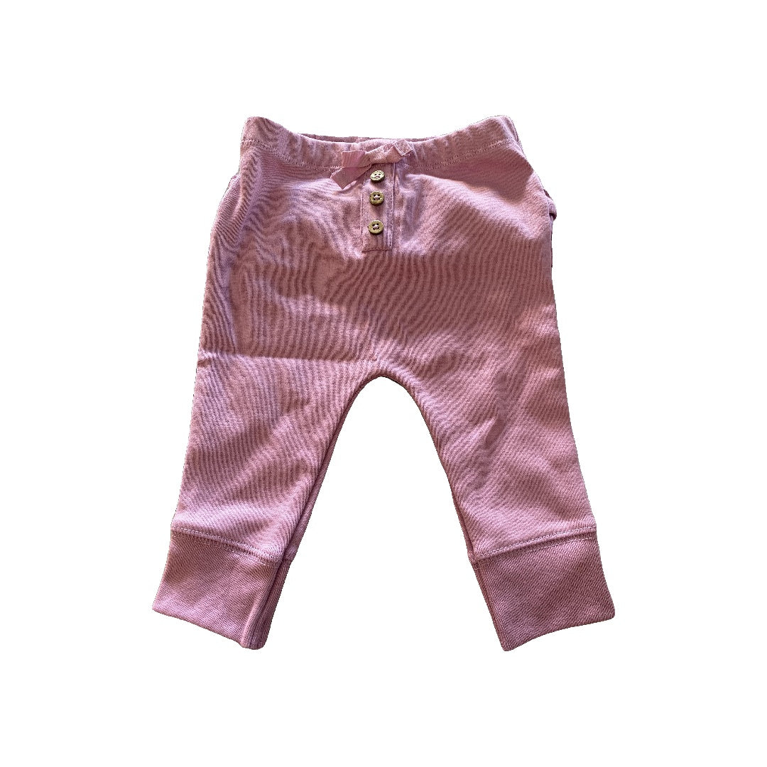 Oliver & Rain Girls pink Pants Size: 6 months pink