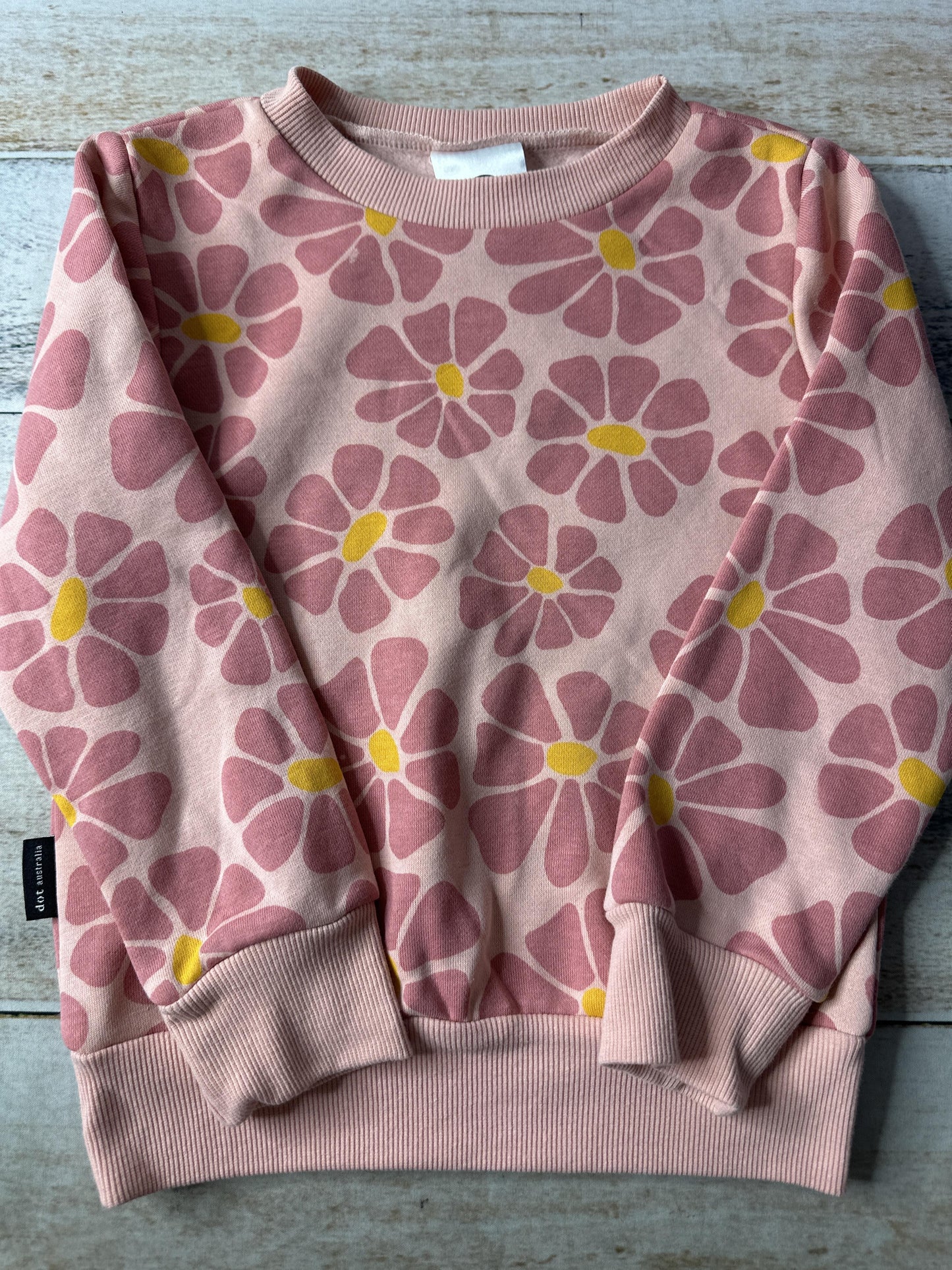 Dot Unisex pink Sweater Size: 4T pink