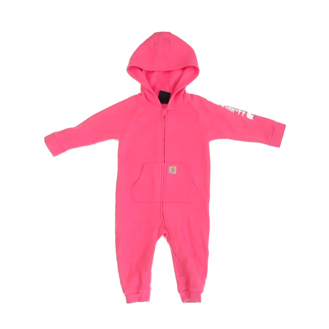 Carhartt Girls Pink Long Sleeve Outfit Size: 9 Months Pink