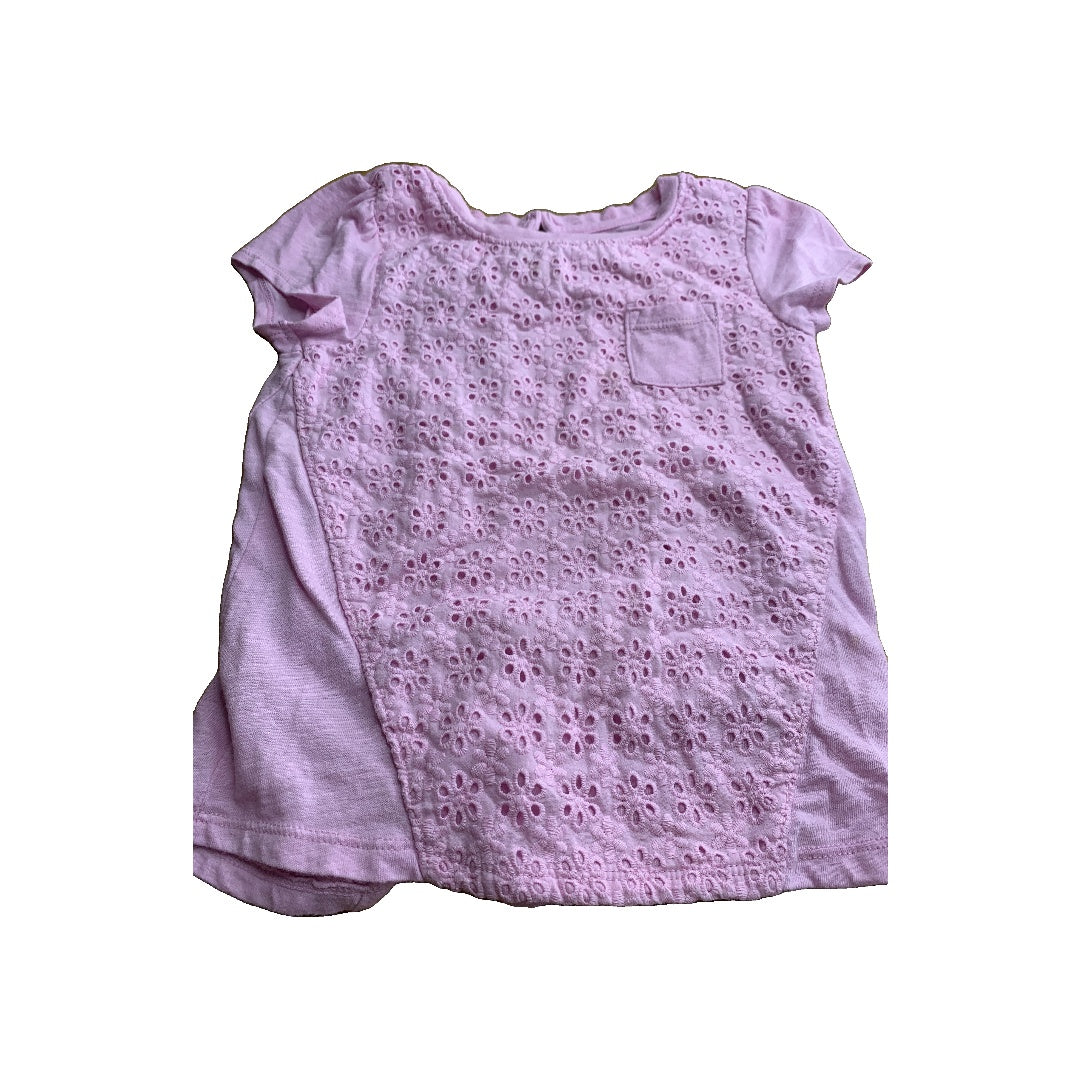 Cat & Jack Girls pink T-Shirt Size: 4T pink