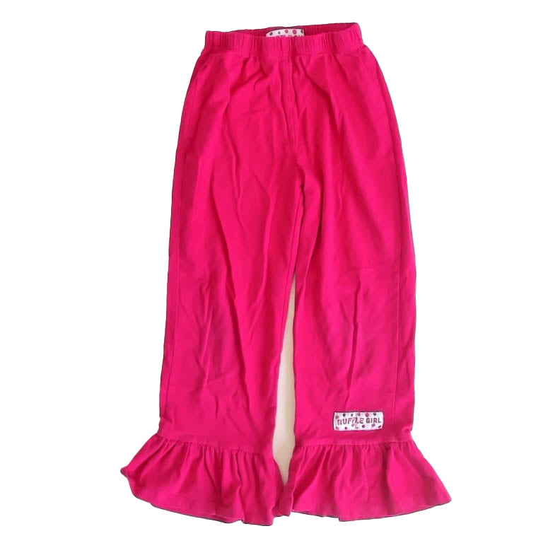 Ruffle Butts Girls Pink Leggings Size: 5T Pink