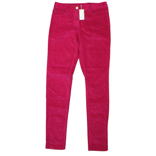 Jacadi Girls Pink Corduroy Pants Size: 10 Years Pink