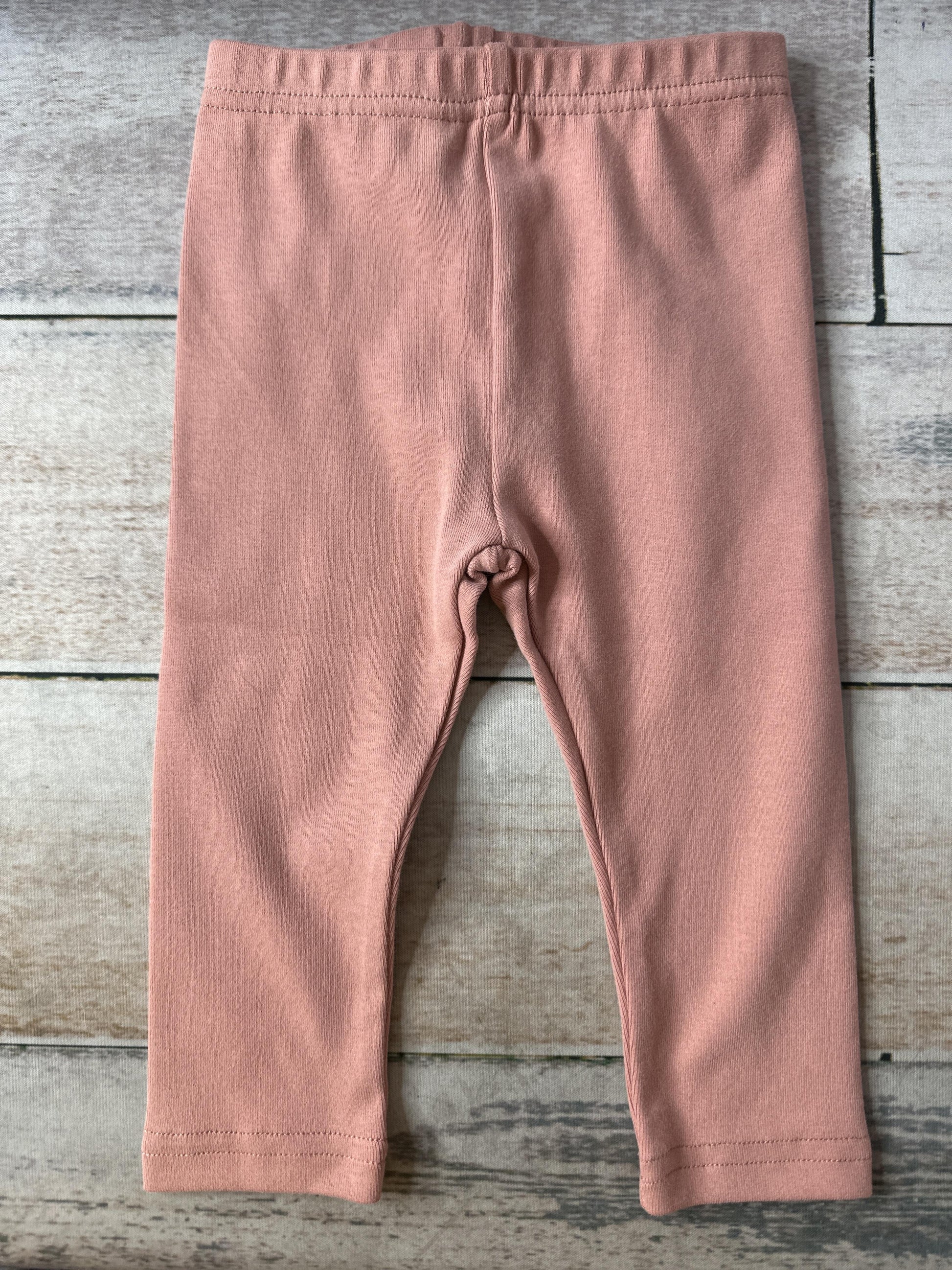 Little Organic co Unisex pink Pants Size: 6-12 months pink