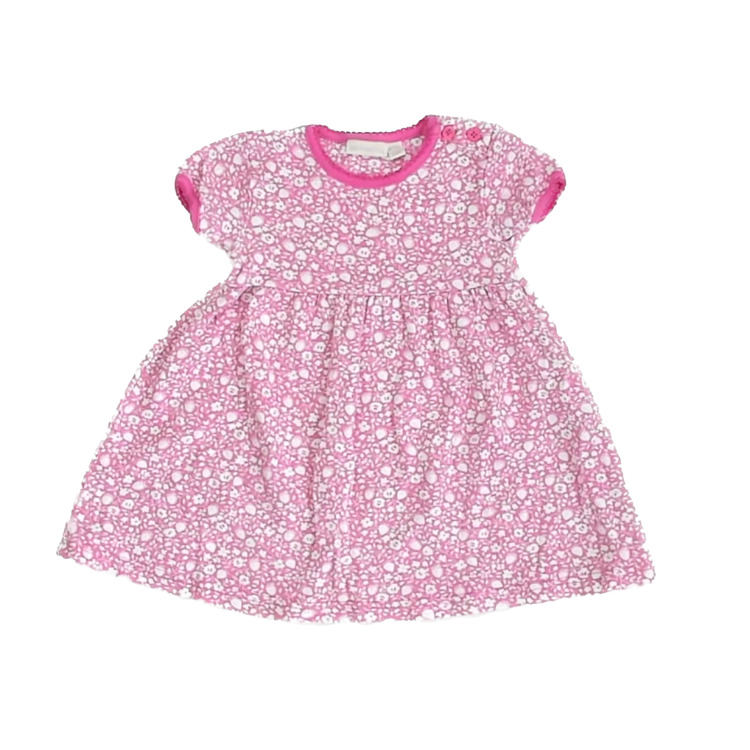JoJo Maman Bebe Girls Pink Dress Size: 18-24 Months Pink