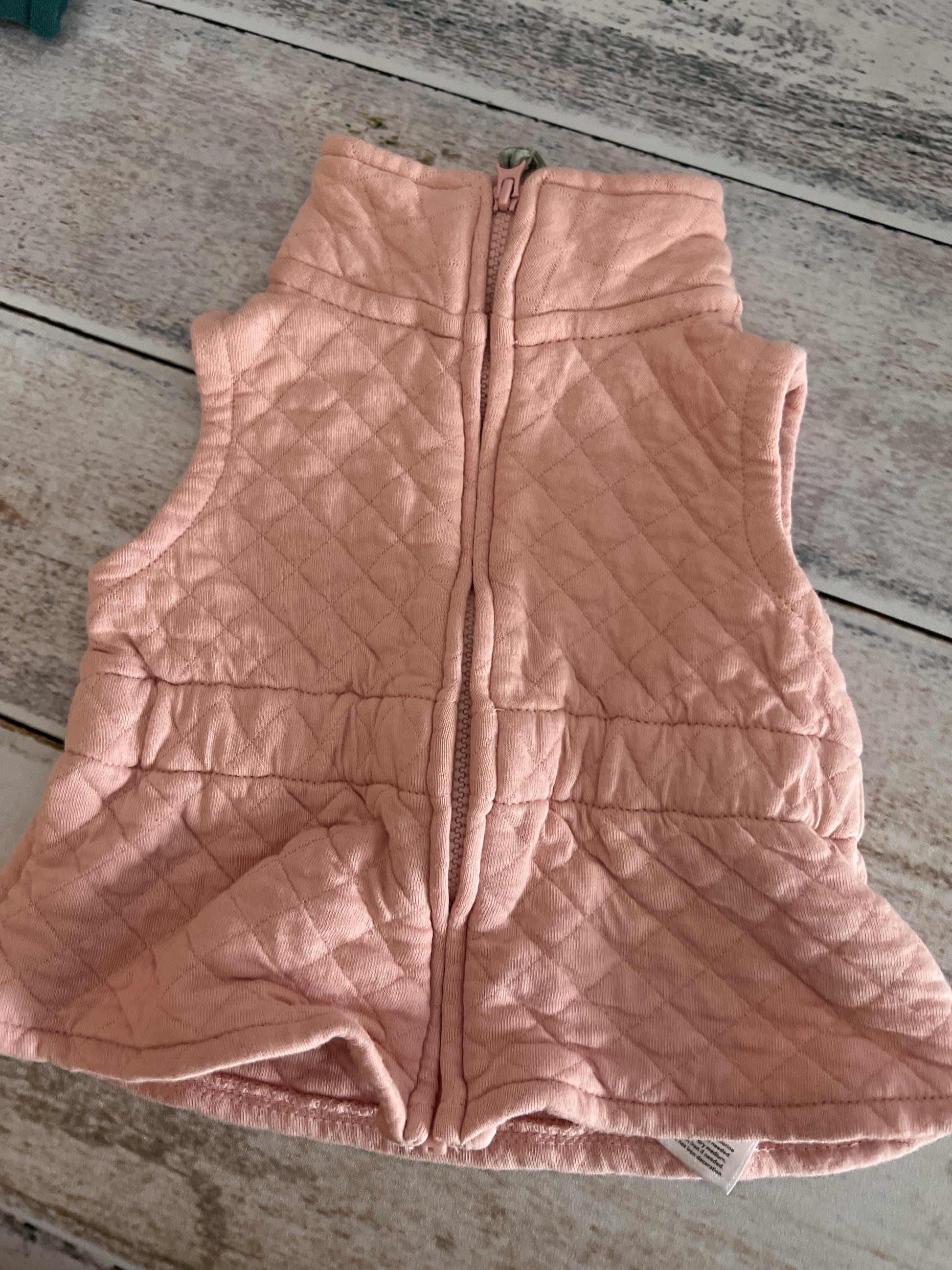 Carters Girls pink Vest Size: 3-6 months pink