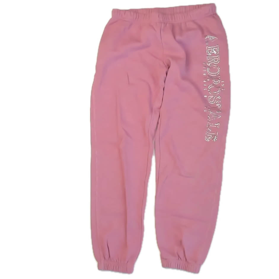 Aeropostale Girls Pink Casual Pants Size: Junior Medium Pink