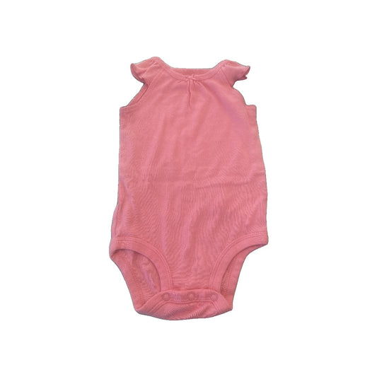 Carters Girls pink Onesie Size: 6-9 months pink