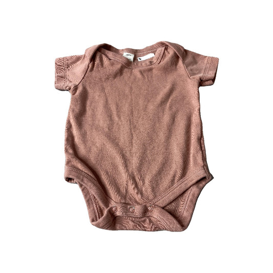 Colored Organics Girls pink Onesie Size: 3-6 months pink
