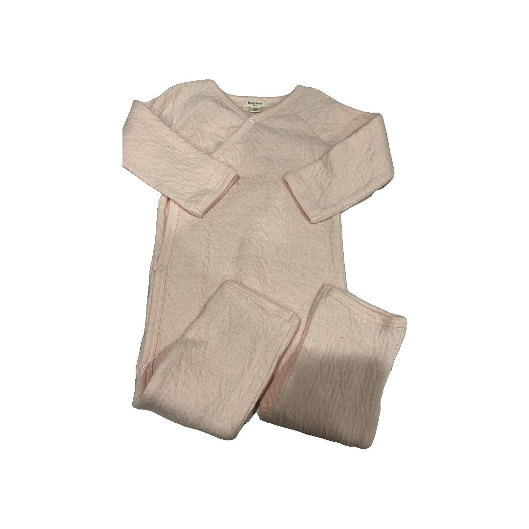Burt's Bees Girls pink Long Sleeve Outfit Size: 12 months pink