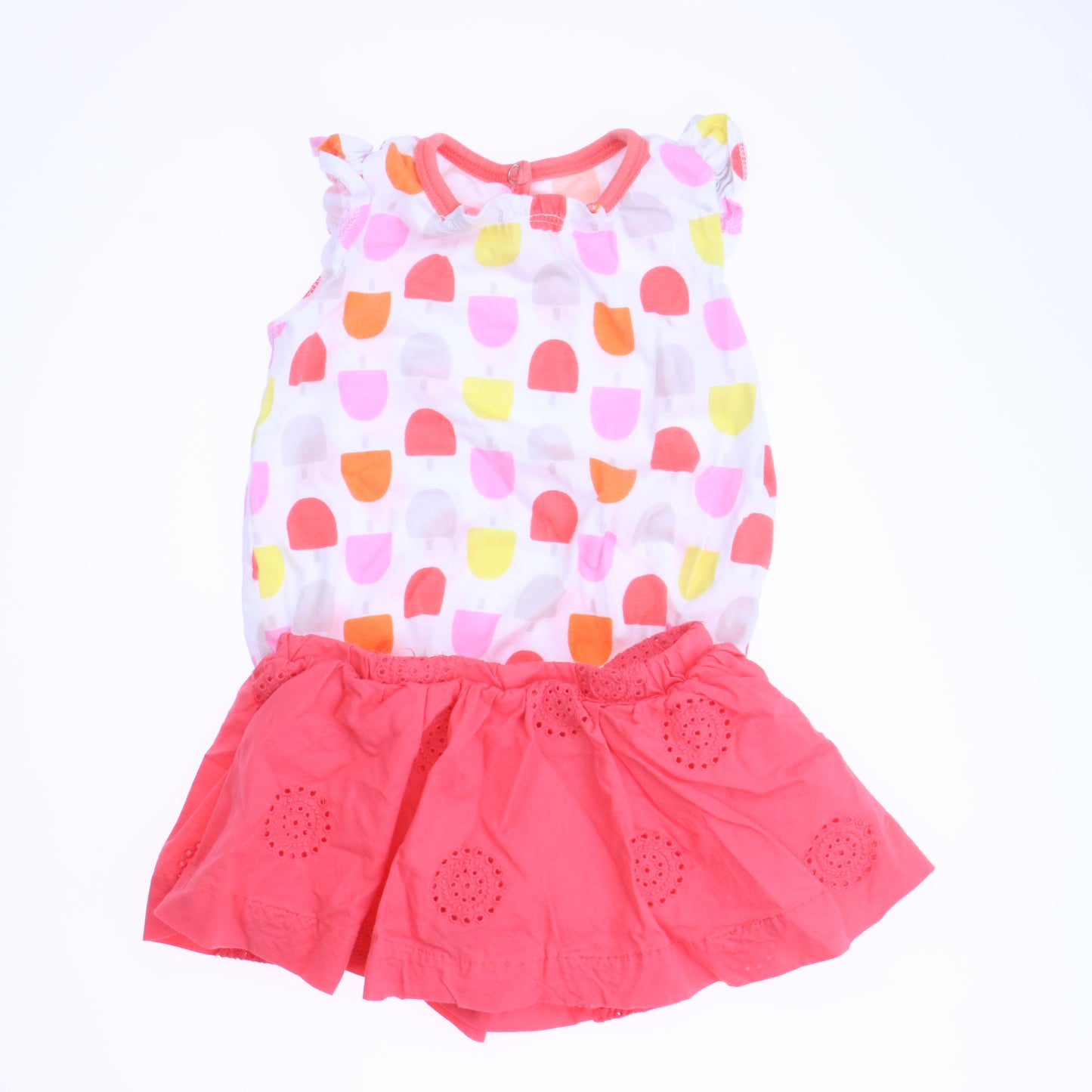 Giggle Girls Pink Apparel Sets Size: 6-12 Months Pink