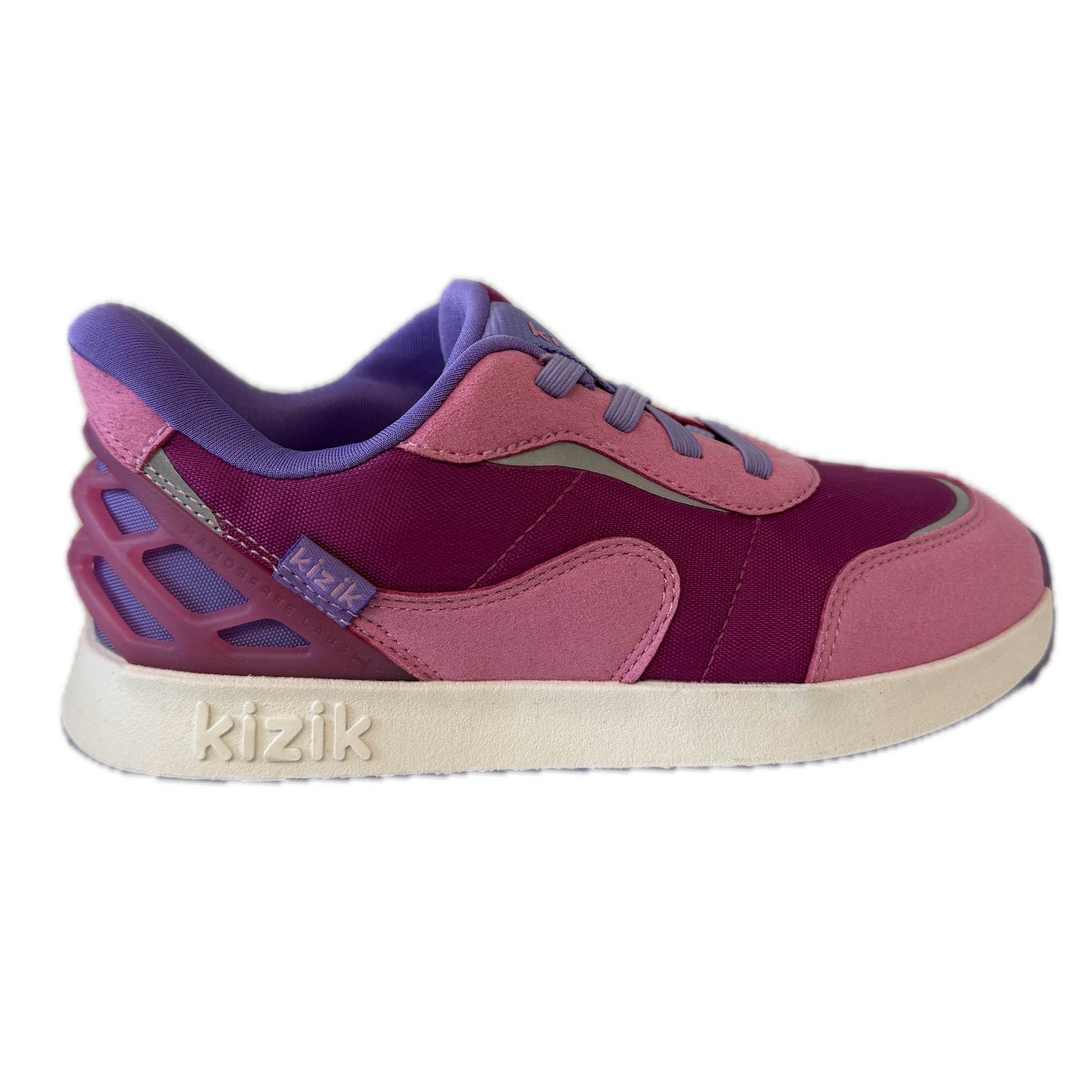 Kizik Girls Pink Sneakers Size: 1 Youth Pink