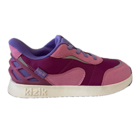 Kizik Girls Pink Sneakers Size: 1 Youth Pink