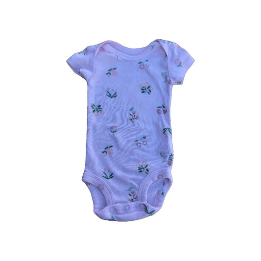 Carters Girls pink Onesie Size: Newborn pink