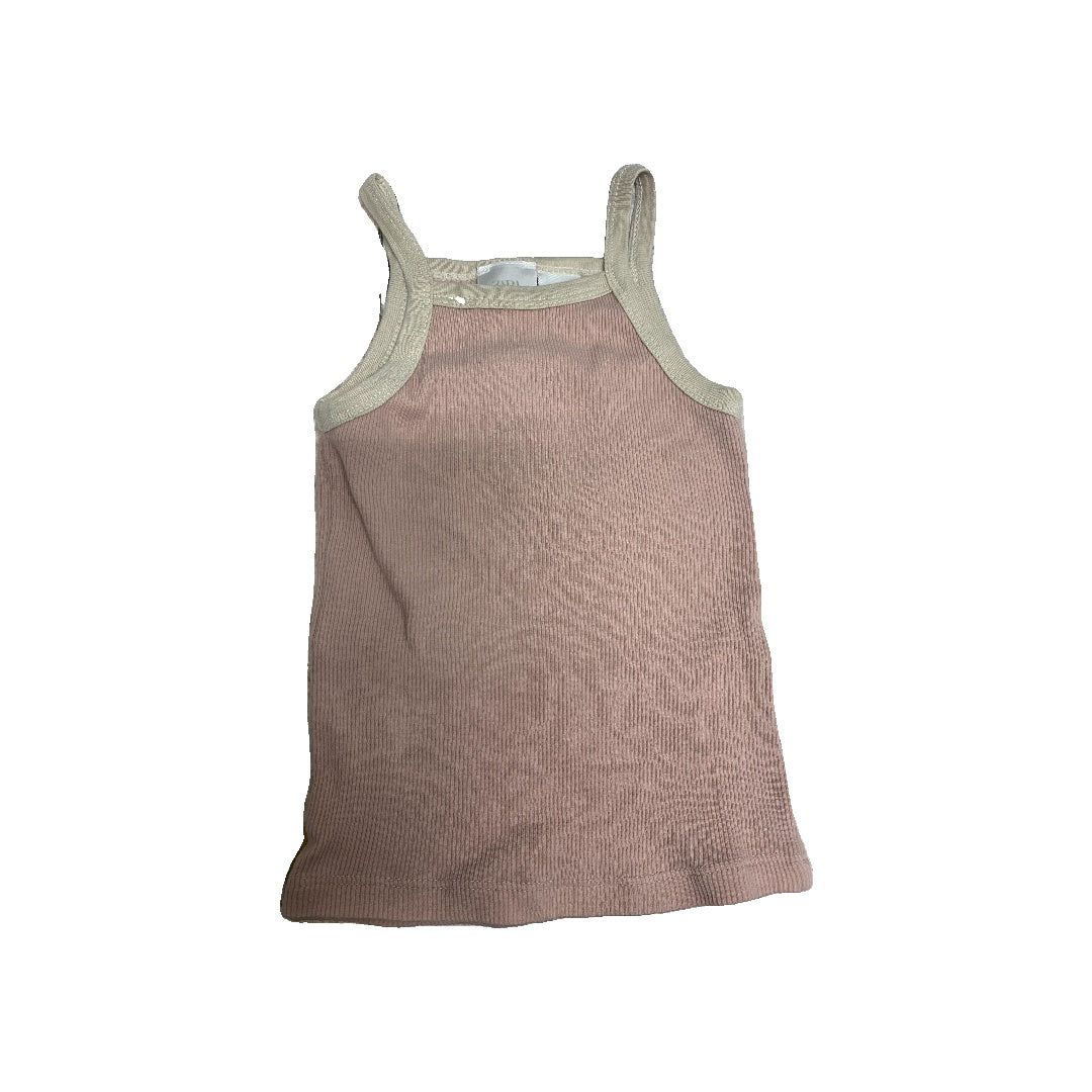 Zara Girls pink Tank Top Size: 2-3 Years pink