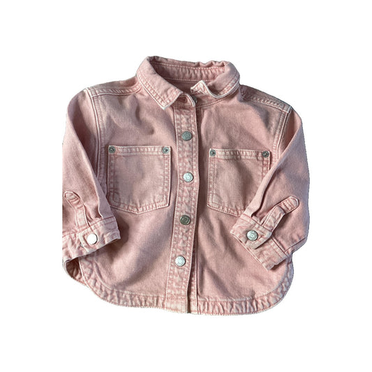 Gap Unisex pink Jacket Size: 12-18 months pink