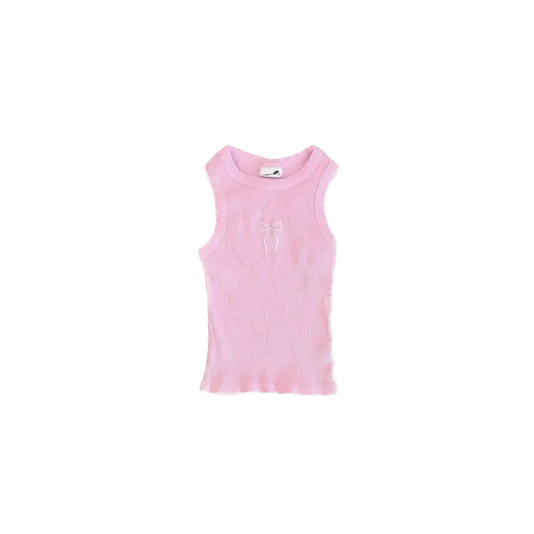 Cotton On Girls Pink Tank Top Size: 6 Years Pink